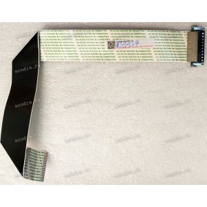 LCD LVDS FFC шлейф мониторный 30 pin обратный, шаг 1.0 mm, длина 335 mm, с замком с одной стороны Cvilux