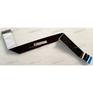 LCD LVDS FFC шлейф мониторный 30 pin обратный, шаг 1.0 mm, длина 430 mm, с замком с одной стороны 