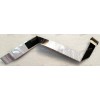 LCD LVDS FFC шлейф мониторный 30 pin обратный, шаг 1.0 mm, длина 430 mm, с замком с одной стороны 