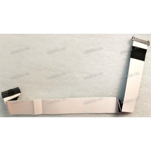 LCD LVDS FFC шлейф мониторный 30 pin обратный, шаг 1.0 mm, длина 450 mm, с замками с двух сторон, фольгированный
