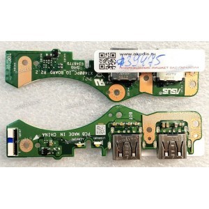 USB board Asus X7400PC (p/n: 90NB0U40-R10020) X7400PC_IO_BD R2.2