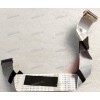 LCD LVDS FFC шлейф мониторный 30 pin обратный, шаг 1.0 mm, длина 340 mm, с замком с одной стороны, фольгированный (61001-04056)