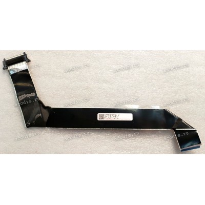 LCD LVDS FFC шлейф мониторный 51 pin прямой, шаг 0.5 mm, длина 370 mm, c  замком с одной стороны