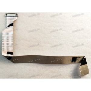 LCD LVDS FFC шлейф мониторный 30 pin обратный, шаг 1.0 mm, длина 480 mm с замком с одной стороны