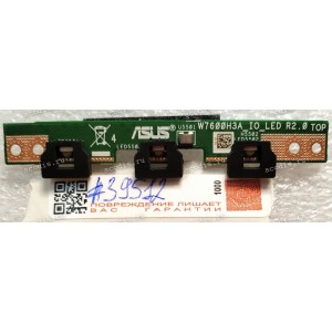 LED board Asus H7600HM (p/n: 90NB0VD0-R10040, W7600H3A_IO_LED R2.0) H7600HM LED_BD
