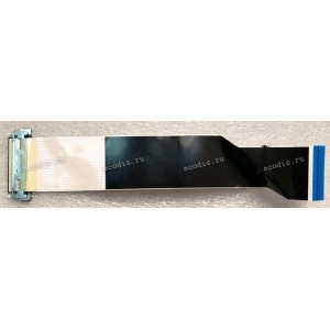 LCD LVDS FFC шлейф мониторный 30 pin обратный, шаг 1.0 mm, длина 185 m для Asus B156HTN03.8 (H W:2B) AUO (LCD 15.6' FHD US EDP)