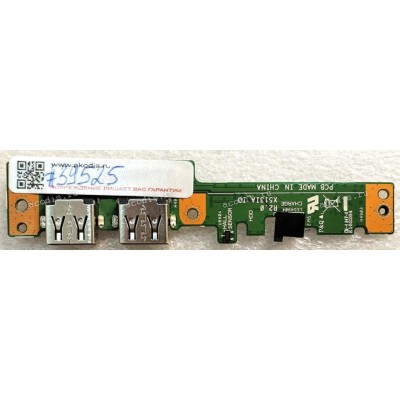USB & Audio board Asus X513UA (p/n: 90NB0TP0-R11000, X513IA_IO R2.0) IO BD