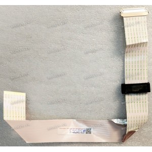 LCD LVDS FFC шлейф мониторный 30 pin обратный, шаг 1.0 mm, длина 390 mm с замком с одной стороны Dell P2314Ht