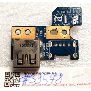 USB board Toshiba Satellite L870-D5S (p/n: N0ZWG10C01, PL/CS SUB BRD 6L REV:2.2)