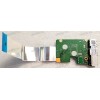 LAN & USB & CardReader Board Hp G17-131Ur 15 An 15 An050Nr (p/n: 33X11UB0000, DAX11ATB6D0 REV:D) & Cable LAN & USB & CardReader Board Hp G17-131Ur 15 An 15 An050Nr (p/n: 33X11UB0000, DAX11ATB6D0 REV:D) & Cable