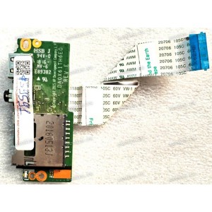 USB & Audio & CardReader Board Hp Probook 430 G3 Ca412 440 G3 SD (p/n DA0X61TH6E0 REV:E) & Cable ПЛАТА СЧИТЫВАТЕЛЯ АУДИОКАРТ USB ВВОДА-ВЫВОДА