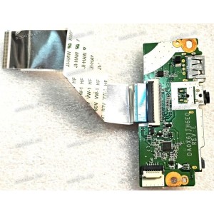 USB & Audio & CardReader Board Hp Probook 430 G3 Ca412 440 G3 SD (p/n DA0X61TH6E0 REV:E) & Cable ПЛАТА СЧИТЫВАТЕЛЯ АУДИОКАРТ USB ВВОДА-ВЫВОДА