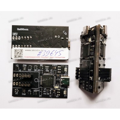 Программатор Raссoon Енот Flash Explorer V. 1.1bS IC-socket 8 pin цанговый без корпуса