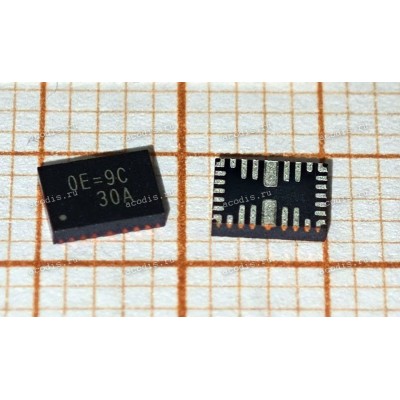 Микросхема RichTek RTQ5132GQWF (mark 0E=, 0B=, 0H=, 0P=, 12=, 0E=9C, 0E=9B, 0B=8E, 12=BH) (WQFN-28L 3x4 (FC) DDR5 Client VR on DIMM PMIC 