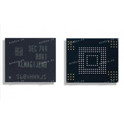 Микросхема Samsung KLMAG1JENB-B041 16GB FBGA153 FW:07 FLASH (Asus p/n: 03100-00017300) NEW original