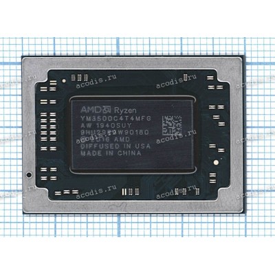 Процессор Socket FP5 (BGA-1140) AMD R5-3500U YM3500C4T4MFG 4C 12-35W 2.1G 4M BGA-FP5 (Asus p/n: 01002-01250900) NEW original