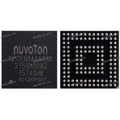 Микросхема Nuvoton NPCE68AAA0BX, NPCE68AAAOBX VFBGA-128 EC (Asus p/n: 06037-00390100) NEW original