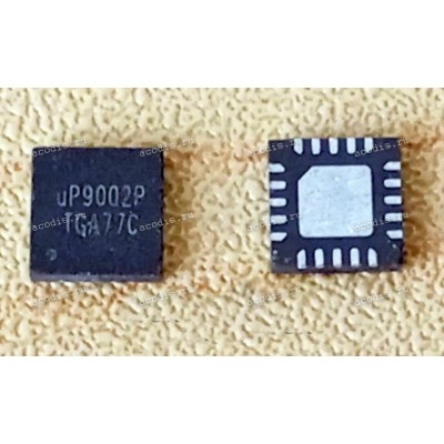 Микросхема UPI uP9002P, uP9002PQKF WQFN-20 PWM CONTROLLER (Asus p/n: 06095-01590000) NEW original