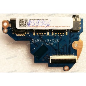 USB & Audio & LAN Board HP Probook 450 G3 455 G3 USB (p/n DA0X63TB6F0 REV:F, DA0X63TB6F1 REV:F)