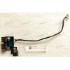 USB & Power Button Board Samsung NP300E5A, NP300, 300E, NP300V5A, NP300E7A (p/n BA92-08350A) USB плата кнопки питания с кабелем