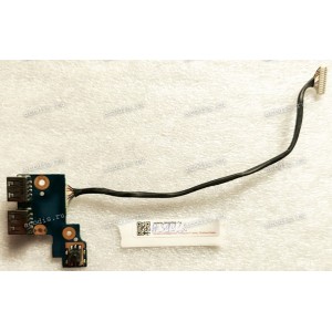 USB & Power Button Board Samsung NP300E5A, NP300, 300E, NP300V5A, NP300E7A (p/n BA92-08350A) USB плата кнопки питания с кабелем