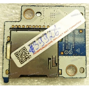 CardReader Board HP Pavilion Gaming 15-cx0171ur, 15-cx sd (p/n DPK54 LS-F842P Rev:1.0, 435OKY32L01)