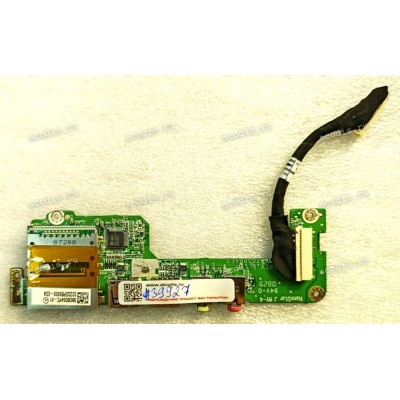 USB & Audio & CardReader & Power Button Board Acer Aspire one A110 (AOA110) ZG5 (p/n DA0ZG5PB6E0 REV:E, DD0ZG5TH000) Ports USB Audio Jack Memory & Cable