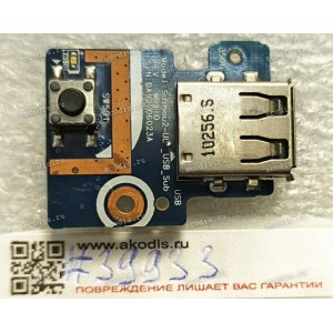 USB & Power Button Board Samsung R425 Np-R425-Js02Ru R480 Np-r480 R428 R430 (p/n BA92-06023A REV:MP1.0)  