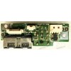 LAN & DC Jack Board MSI L725 (MS-1035) (p/n MS-10352 VER:1.0) переходник на разъем питания