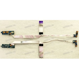Power button board HP 4440S 4540S 4340S 4341S (p/n 48.4SI03.011 11797-1, 48.4SJ03.011 11806-1, 50.4SJ01.012) плата кнопки питания и плата переключателя на общем шлейфе