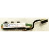 Audio Board HP Pavilion DV6015EA DV6265eu DV6000 15" (p/n DA0AT8AB8F9 REV:F) IR Sensor Audio Mic Port Board & Cable Audio Board HP Pavilion DV6015EA DV6265eu DV6000 15" (p/n DA0AT8AB8F9 REV:F) IR Sensor Audio Mic Port Board & Cable
