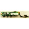 Audio Board HP Pavilion DV6015EA DV6265eu DV6000 15" (p/n DA0AT8AB8F9 REV:F) IR Sensor Audio Mic Port Board & Cable