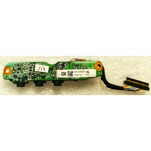 Audio Board HP Pavilion DV6015EA DV6265eu DV6000 15" (p/n DA0AT8AB8F9 REV:F) IR Sensor Audio Mic Port Board & Cable Audio Board HP Pavilion DV6015EA DV6265eu DV6000 15" (p/n DA0AT8AB8F9 REV:F) IR Sensor Audio Mic Port Board & Cable