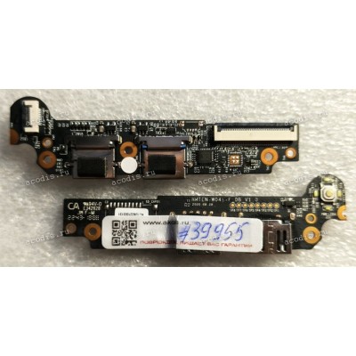 USB & Power Button board F+ Fplus FlapTop R FLTP-5R3-8256-w, FLTP-5R3-8512-w, FLTP-5R3-16512-w, FLTP-5R5-8256-w, FLTP-5R5-8512-w, FLTP-5R5-16512-w, FLTP-5R5-161024-w, FLTP-5R7-8512-w, FLTP-5R7-16512-w, FLTP-5R7-161024-w original (HMTEN-W041-F_DB_V1.0)