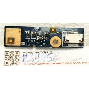 Power button board Acer TimeLine 3820, 3820T, 3820G, 3820TG (MS2292) (p/n: 48.4HL02.011, 09734-1) JM31-CP POWER BD