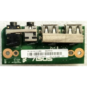 USB & Audio Board Asus N53DA (p/n: 60-N4II01000 REV2.0) N53DA IO Board