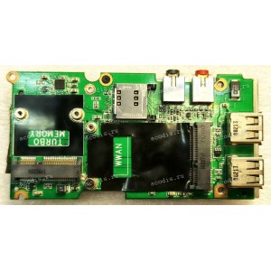 USB & Audio & CardReader Board Lenovo ThinkPad SL300 (p/n: 42W8102) Small Card 13