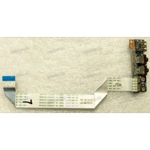USB & Audio Board HP ENVY6-1250er, ENVY4 ENVY6, Ultrabook 4 (p/n: LS-8661P QAU 30 Rev:1.0, NBX00015M00) USB & Cable