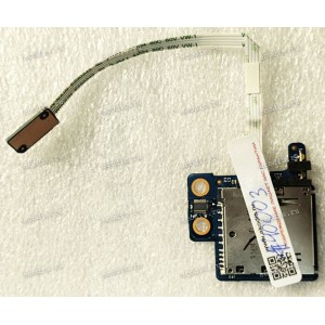 CardReader Board HP ENVY6-1250er, ENVY6-1047CL (p/n: LS-8664P Rev:1.0, QAU30 LS-8662P, 435M1732L01, 455M1932L11, NBX00015O00) & Cable