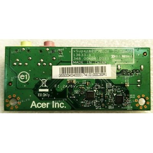 USB & Audio & CardReader Board Acer Z4820G (p/n: 348.00K06.0011, 13633-1, vSuperb23 side IO Board)  