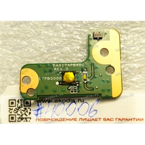 Power Button Board HP 17-G 17-G182ur 17-S series 17-G Series 17-G192DX 17-G015DX 17-G077CL 17-G120DS / Envy Notebook 17-S066NR (p/n: DAX17APB6D0 REV:D)