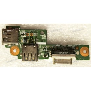 USB & VGA Board Dell Inspiron 15 M5010, 15R N5010 (p/n: 48.4HH03.011) DG15 CRT BOARD, Dual USB Port VGA out Board 