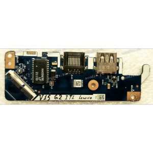 USB & Power Button Board Lenovo V15 G2-ITL (p/n: HV560 NS-D475 Rev:1.0)
