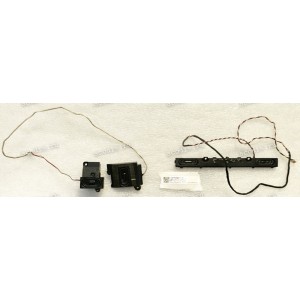 Speakers HP Pavilion dv6-7261 dv6-7056er dv6-7352er и др dv6-7000 серии (p/n 682096-001 682095-001 FG 251215-9 3.2Ohm) Colossus 15" 23.40A3L.001 FG VER:A01 & Cable 4 pin - 2 пары