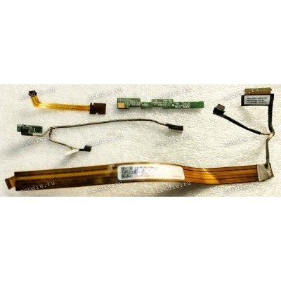 Sensor Board & LCD LVDS cable Lenovo ThinkPad Yoga 14 (p/n 00HN614, 450.01102.0001 REV:B01, 450.0110C.0011 REV:A01, 448.01137.0011, 448.01130.0011)