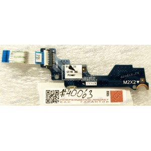 Power Button Board HP EliteBook 745 G1, G2, 840 G1, G2 (p/n 6050A2560301-PWRBUTTON-A02) & Cable (p/n 6035B0102801 Rev:A01)