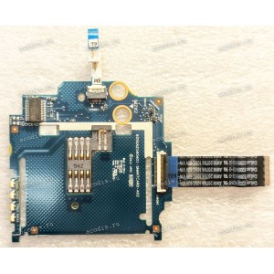 Smart Card Reader Board HP EliteBook 840 G1 840-G1 ZBook 14 G1 (p/n 6050A2560401-SMARTCARD-A02) & Cable (6035B0102202 Rev:A01) Считыватель смарт-карт 