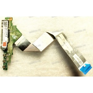 USB & Audio & CardReader Board Lenovo Yoga 500-15IBD, Yoga 500-14 Flex 3-1470, Edge 2 15 - 80QF0005US (p/n LT41 IO Board, 14874-1, 448.03N01.0011) & Cable (450.00Z01.0002 REV:A01)