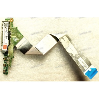 USB & Audio & CardReader Board Lenovo Yoga 500-15IBD, Yoga 500-14 Flex 3-1470, Edge 2 15 - 80QF0005US (p/n LT41 IO Board, 14874-1, 448.03N01.0011) & Cable (450.00Z01.0002 REV:A01)