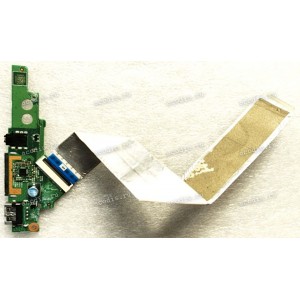 USB & Audio & CardReader Board Lenovo Yoga 500-15IBD, Yoga 500-14 Flex 3-1470, Edge 2 15 - 80QF0005US (p/n LT41 IO Board, 14874-1, 448.03N01.0011) & Cable (450.00Z01.0002 REV:A01)